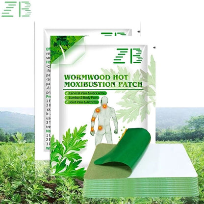 12PCS Wormwood Joint Patch Medical Plaster Detox Patch