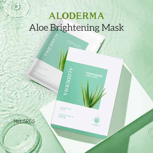 Aloderma Brightening Facial Sheet Masks