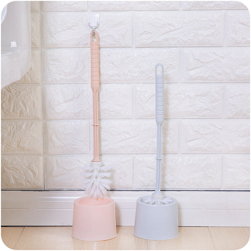 Toilet Bowl Brush and Holder Set Compact Tool