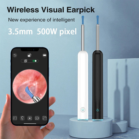 WIFI Otoscopio Smart Visual Ear Stick Ear Wax Cleaner
